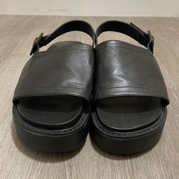 Dolls Kill Koi footwear black open toe sandals - Picture 3 of 4